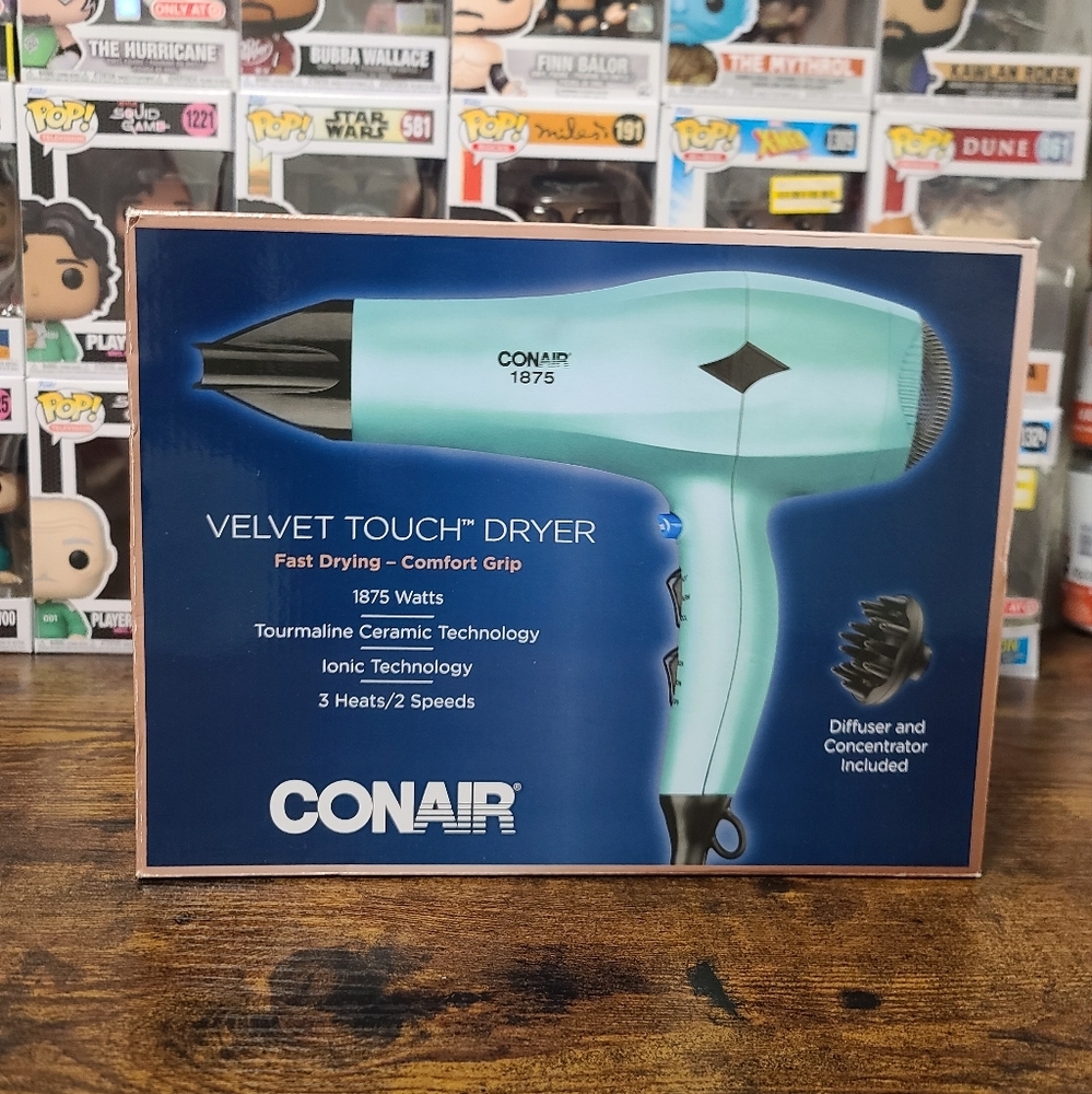 Revlon Easy Heat Hair Curler & Conair Velvet Touch Dryer - Picture 2 of 3